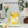 Customized DuPont Paper Tote & Backpack with Logo, Creative Mobile Phone Crossbody Bag