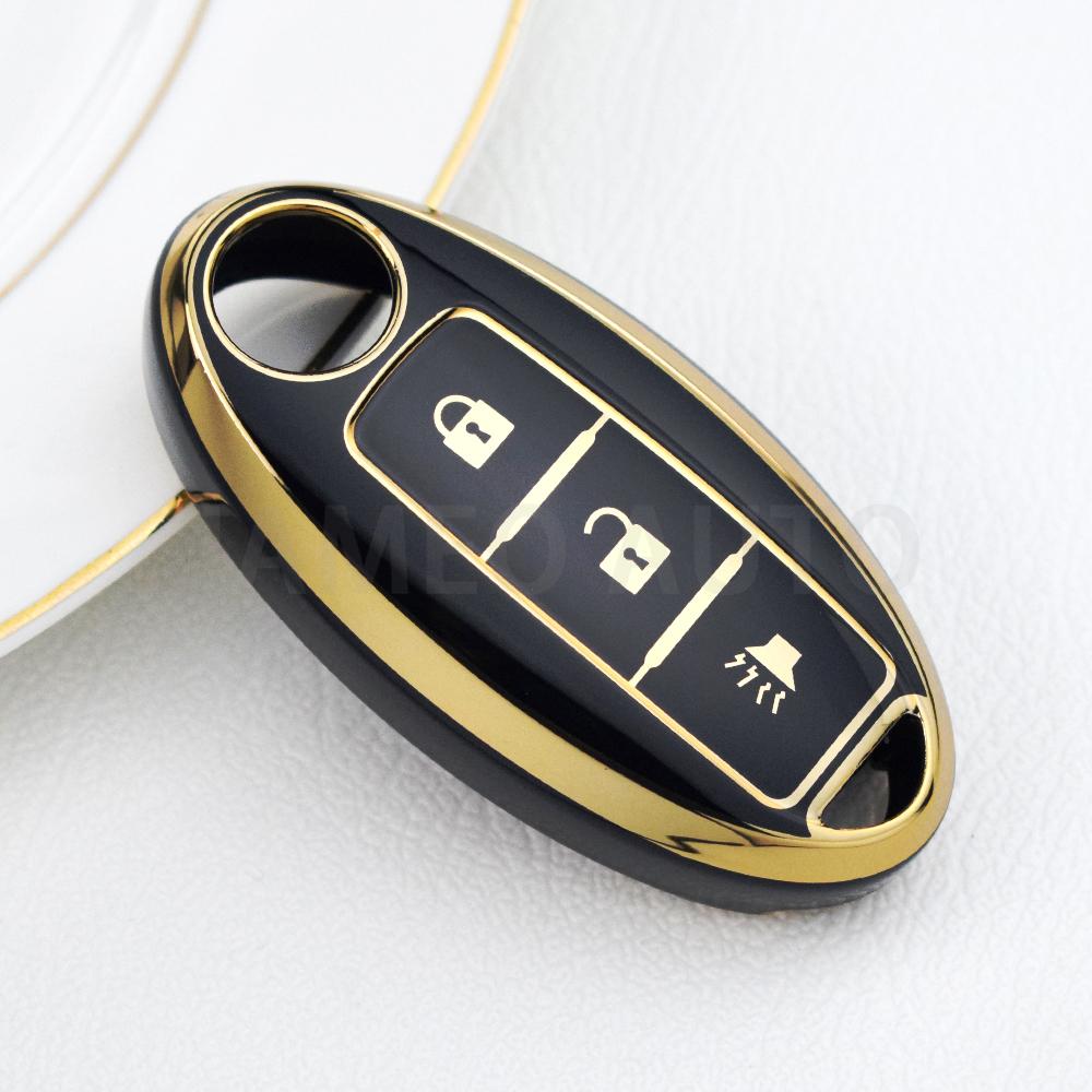 3 Buttons Protect Cover For NISSAN Maxima Altima Versa Sentra Sunny Sylphy Teana Qashqai X-Trail Juke TPU Car Key Shell Case Fob
