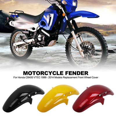 Motorcycle Front Fender Mudguards Splash Guard Mud for Honda CB400 VTEC 1999 - 2014 Models Replacement Front Wheel Cover