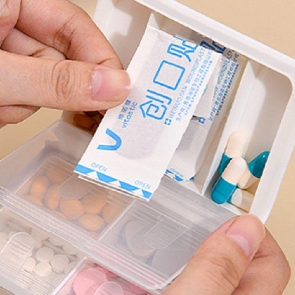 8 Grids Seven Days Pill Box Moisture-Proof Pill Dispenser  for Home&Travel