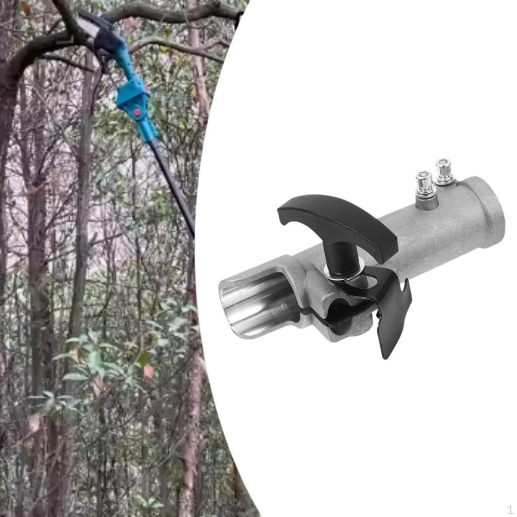 Accessorio di Giunzione per Asta di Estensione Tosaerba in Alluminio, Parti di Accoppiamento Decespugliatore, Connessione Universale