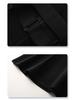 Women's High-Waist Black Fishtail Midi Skirt - Spring 2025 Collection, Elegant Mid-Length Bodycon Design