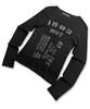 Damiswi Stencil Numbering Long Sleeve_Black