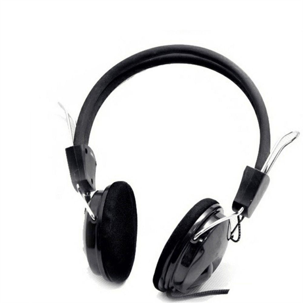 Black Drum Set with Wire Electric Piano Music Headphone Music Earphone Wired Headset Piano Earphone