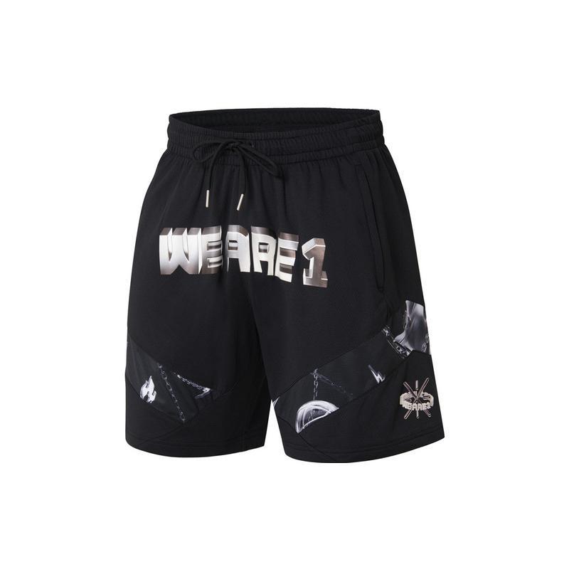 Li-Ning x Glare Way Of Wade Basketball Shorts  Black  Men s AAPS053-1 S