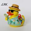 Durable Party Decoration Summer Beach Duck Figurine, Vacation with Sunglasses, Weather-Resistant Compact Resin Outdoor Ornament for Indoor Garden