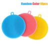 10Pcs Silicone Cleaning Brushes Soft Silicone Scouring Pad Washing Sponge Dish Bowl Pot Cleaner Washing Tool Kitchen Accessories
