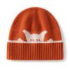 Double-layer double-sided% cashmere hat Warm knitted ear protectors Unisex cashmere hat spot