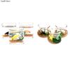2*2.5Cm Dollhouse Miniature Glass Fish Tank Bowl Aquarium Doll House Home Ornament Toy For Dollhouse Decals New!