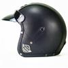 PU Leather Half Face Helmet Retro Style DOT Approved Motorcycle E-Bike Men Women