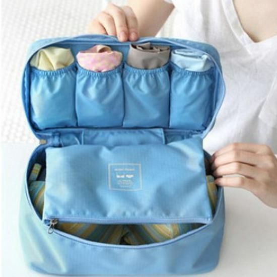 Liguo Gen 2 Multifunction Travel Storage Bag for Underwear, Bras & Toiletries
