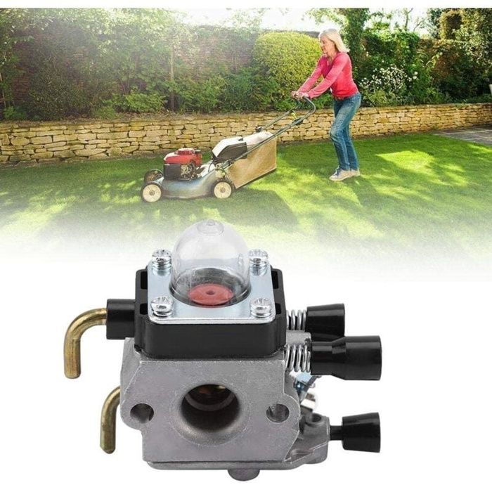 Carburetor Kit Compatible with STIHL FS55 FS55R FS55RC FS38 KM55 HL45 KM55R Engine Parts and Accessories Replace