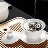Mutton Fat Jade White Porcelain Kung Fu Tea Set