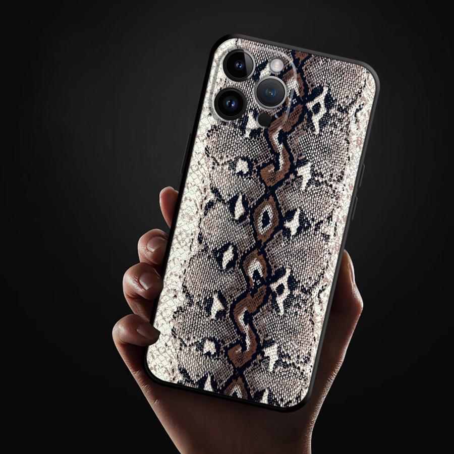 Serpentine Pattern Funda Phone Cover Phone Case for Apple iPhone 17 Pro Max 11 13 XR XS MAX 17e 14 16 15 Pro 7 8 12 Air