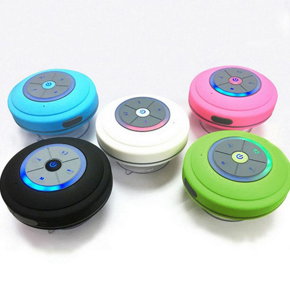 Q9 Wireless Waterproof Bluetooth Speaker with Suction Cup for Car & Bathroom - Colorful, Compact, and Perfect as a Gift