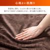 IRIS OHYAMA Electric Blanket [Wireless] [Washable] Electric Throw Fast Heating Soft Material USB Powered Carbon Nanotube HW-HBK-W/A Border
