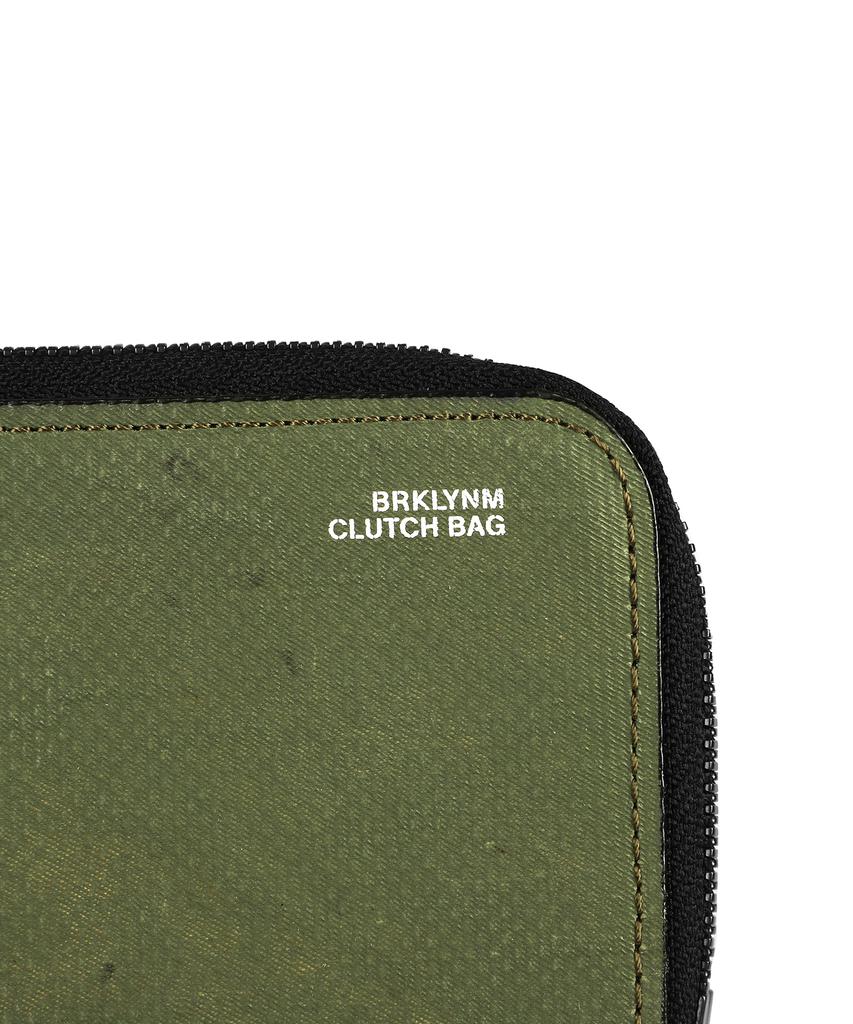 Kaneitei Brooklyn Flat Bag M (Olive Drab) / Upcycled