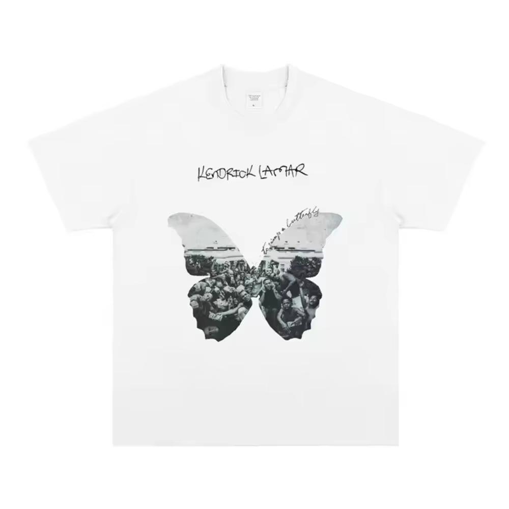Rapper Fight Winner Kendrick Lamar Men Women Clothing Tee Unisex Tops Homme Short Sleeve Top Spring and Summer New TShirt