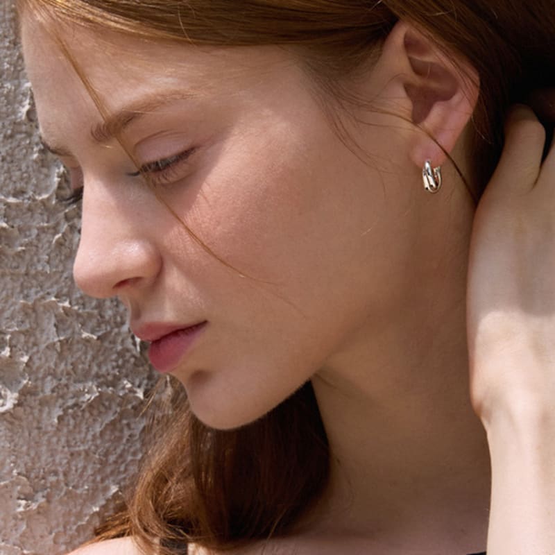 PAIGEFLYNN JEWELRY [925 Silver] Nubian Twist Earrings