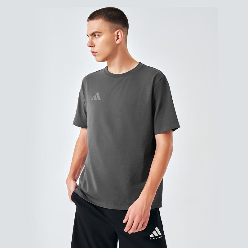 New Adidas T Shirts Unisex Gray ADICLTS24CTK-GFC
