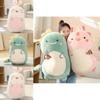 Soft And Adorable Animal Plush Toy Pillow For Children's Gift Dinosaur/lion 17.1in-31.5in