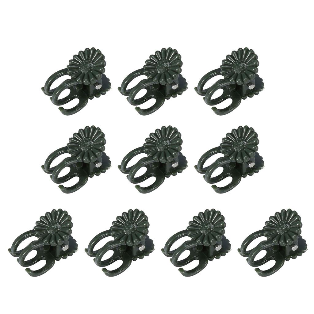 20/40/100 Pezzi Clip per Piante Clip per Orchidee Supporto per Piante Orchidee per Sostenere Steli Rampicanti Gambi Fiori Clip per Rampicanti