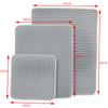 Double Layer Waterproof Cat Litter Mat Pet Litter Box Mat Pet Toilet Cat Mat Nonslip Easy To Clean Large Toilet Foot Pad