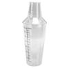 Cocktail-Shaker-Set, klare Skala, Standardkapazität, verhindert Verschütten, transparenter Shaker für Bar