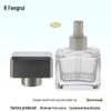 30ml Four Seasons Aurora Essence Oil Bottle with Rubber Dropper and Square Glass Design