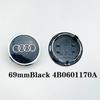 4PCS Automotive Wheel Hub Center Cover Badge Modification Accessories Suitable for Audi S4 S6 A1 A2 Q2 Q3 TT A3 A4 A5 A6 A7 A8