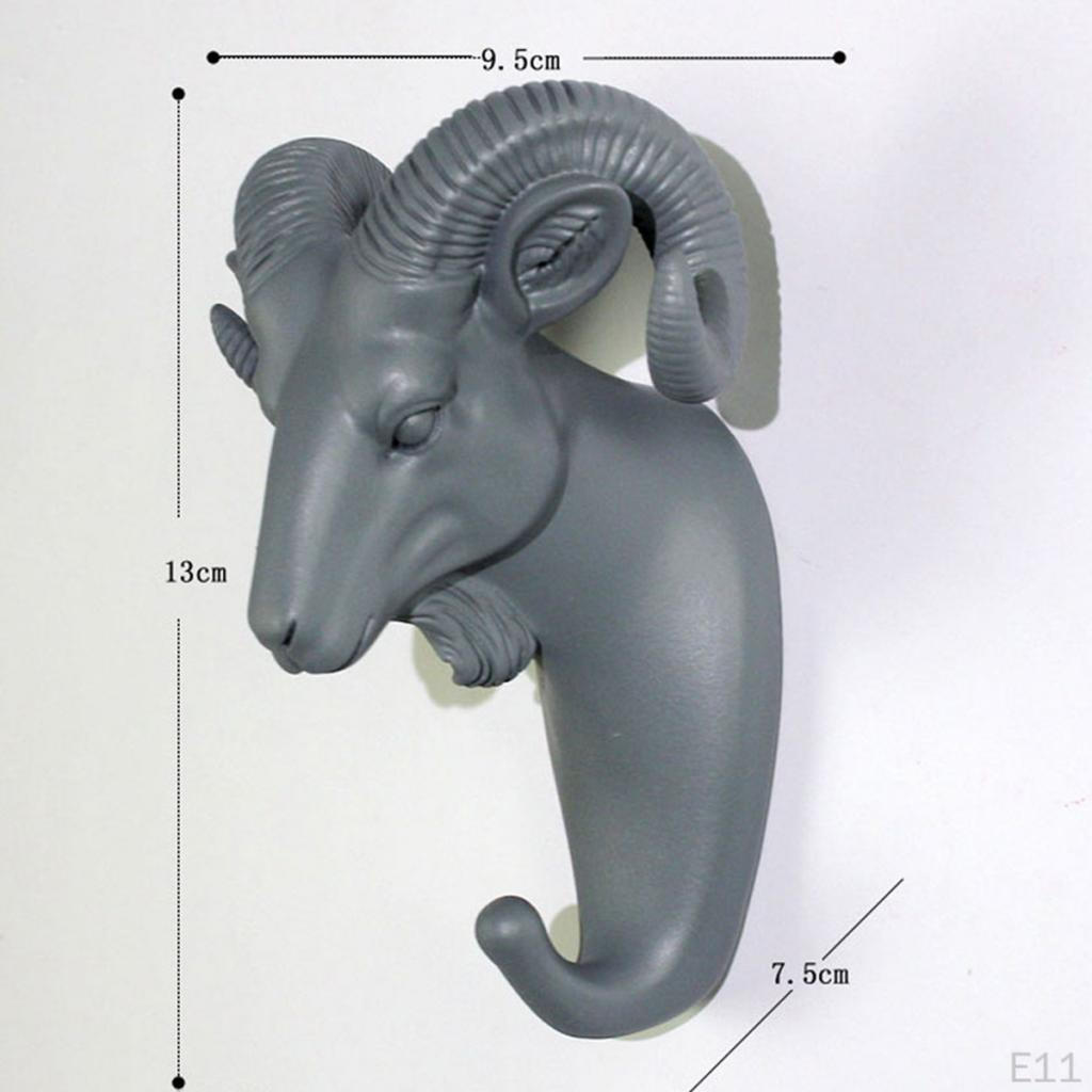 animal pattern the wall Hooks Coat Decoration for Living Room Bedroom kids