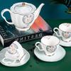 Tang Hui Duyu Garden European Bone China Coffee & Tea Set