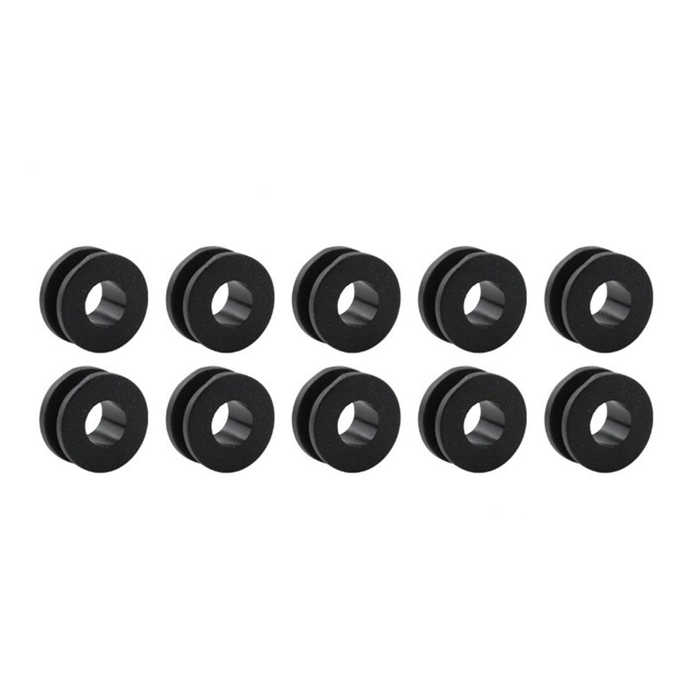 10Pcs M6 Motorcycle Side Cover Rubber Grommets Gasket Fairings Motorcycle Accessories Motorcycle Side Cover