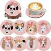 8Pcs Diamond Painting Coasters Animals Diamond Art Painting Kits DIY Diamond Art Coaster Diamond Art Crafts for  Adults Gift