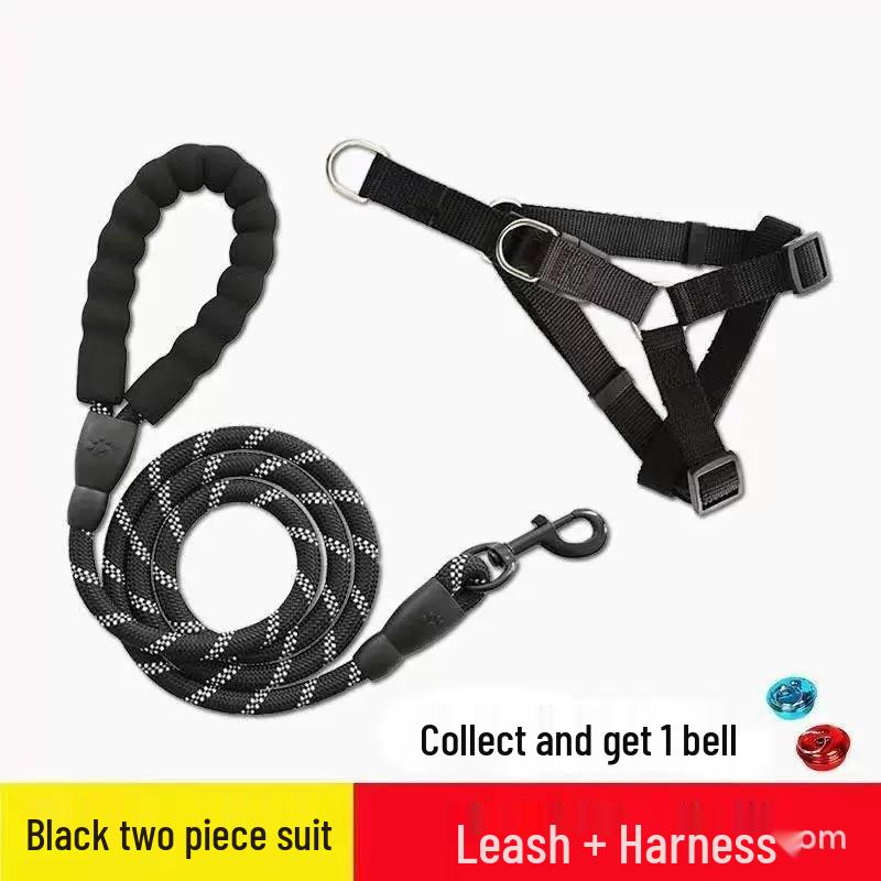 

Комплект шлейки и поводка для собаки-тедди - Жилетного типа для маленьких собак, Идеально для лета 12mm Thick * 3.0m Length (L)