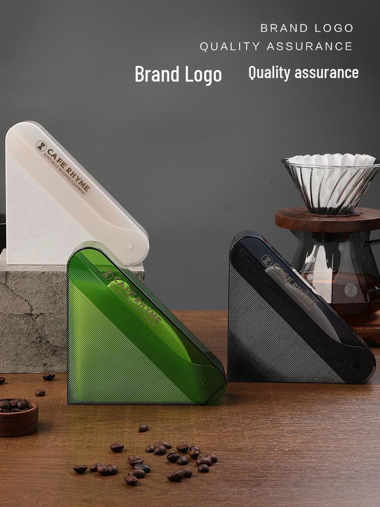 V60 Coffee Filter Paper Holder with Cover - Dust-Proof Storage Box for Hand-Brewed Filters