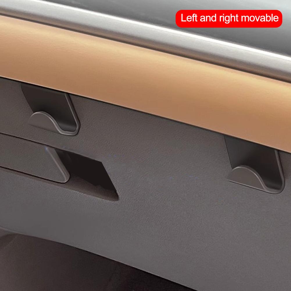 Car Glove Box Hidden Hooks Passenger Purse Bag Hanger Hat Holder Interior Storage Umbrella Auto Accessories For VW ID3 ID4