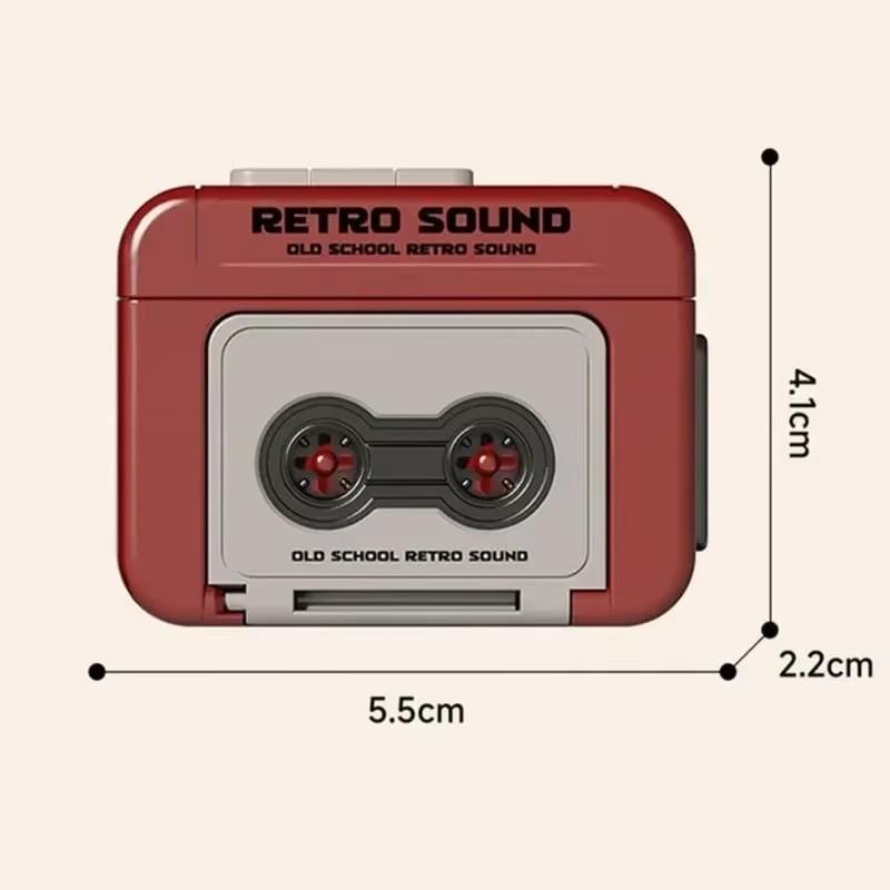 

Retro Gramophone Music Box Keychain Creative Stress Relief Toy for Women Bag Charm Vintage Style Accessory