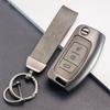 Keychain Holder for Ford Focus mk2 C Max S-MAX EcoSport Fusion Fiesta Mk7 Cowgar Mondeo 2 Mustang Zinc Alloy Car Key Case Cover