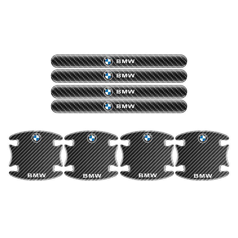 For BMW Performance F30 F10 E90 F20 E46 E60 E70 E39 E36 E87 X7 4/8pc Car Door Handle Bowl Sticker Protector Anti-collision Strip pdzp71