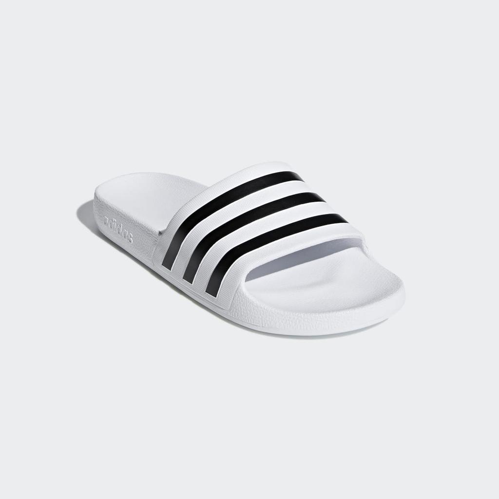 adidas Adilette Aqua Slides F35539 Unisex Sportswear Sandals Cloud White / Core Black / Cloud White