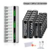 PALO 1.2V AA &AAA Ni-MH Dobíjecí Baterie Baterie 3000mAh &1100mAh 2A 3A Baterie +12 Slotů LCD USB 1.2V AA AAA NIMH NI-CD Nabíječka Baterií