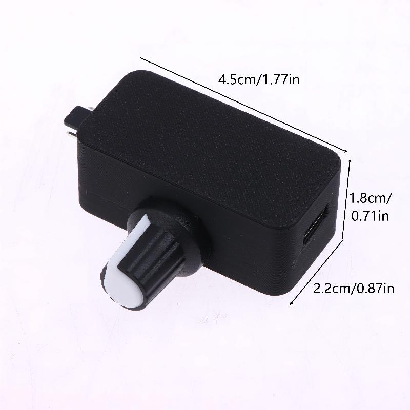 4 Pin 12V PWM Fan Controller With Type C USB Power Cable PWM Fan Speed Regulator Splitter Opposite-side Cable Entry/exit