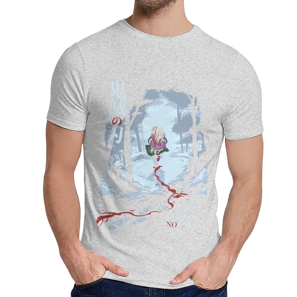 Great Kimetsu No Yaiba T Shirt Man S Arrival Amazing Classic O Neck Top Tee