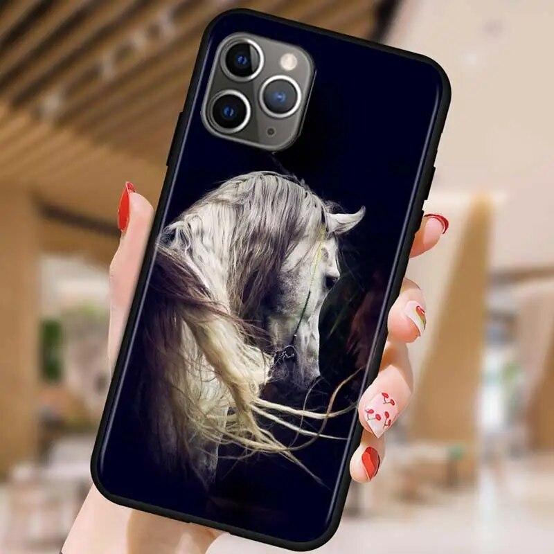 Pouzdro na telefon Running Horse pro iPhone Samsung Galaxy Redmi Xiaomi Oppo OnePlus Note SA 7 8 9 10 11 12 13 14 20 21 22 23 53 54 Pro Max Ultra TPU Soft