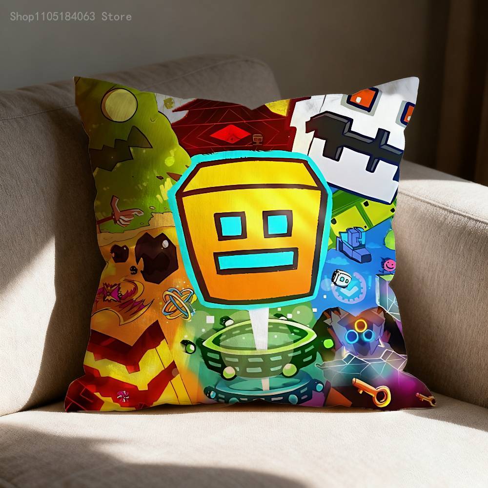

Чехол на декоративную подушку G-Geometry D-Dash Для 55x55см 40x40см 45x45см 50x50см 30x30см Квадратный офисный чехол для подушки 30cmx30cm