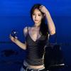 American retro striped V-neck sling vest women's summer new Spice Girl high street short slim backless top