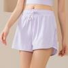 Coole Damen-Lauf- und Yogashorts - Zwei-in-Eins, Anti-Exposure-Design für den Sommer