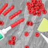 Red Caulk Cap Caulk Saving Sealer Saver for Open Caulking Tube Sealing Preserving Durable Easy To Use DIY Home Repair Tool