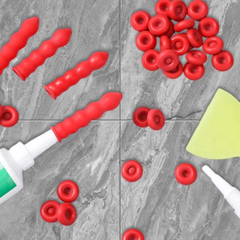 Red Caulk Cap Caulk Saving Sealer Saver for Open Caulking Tube Sealing Preserving Durable Easy To Use DIY Home Repair Tool